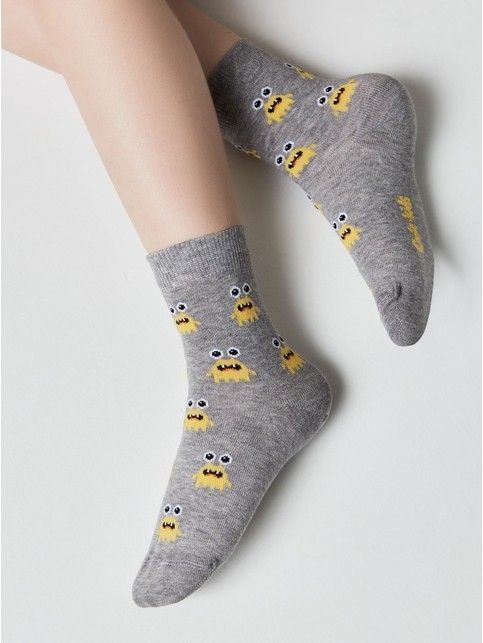 Хлопковые носки с рисунком “Monster”