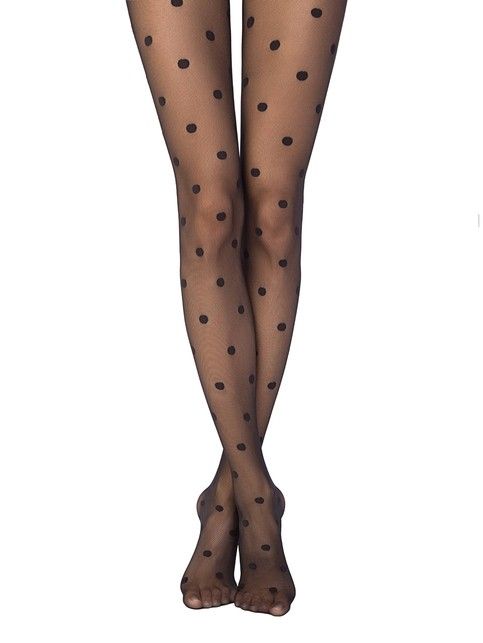 Колготки в горошек PARADISE Lycra® - купить в интернет-магазине Conte