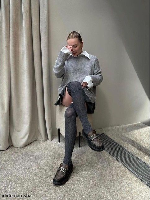 Теплые женские чулки