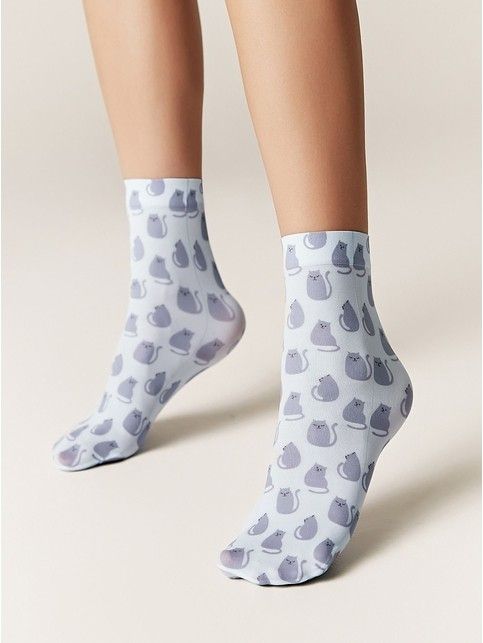 Носки с микрофиброй «Сats»