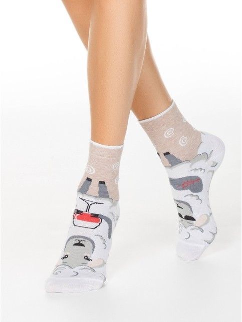 Хлопковые носки HAPPY