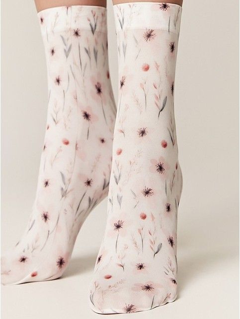 Носки с микрофиброй «Delicate flowers»