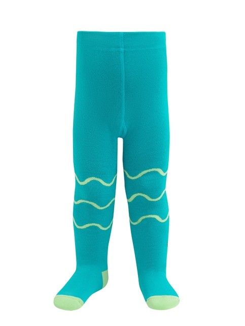Колготки SOF-TIKI (махровые внутри) с рисунком "волны" - купить в интернет-магазине Conte