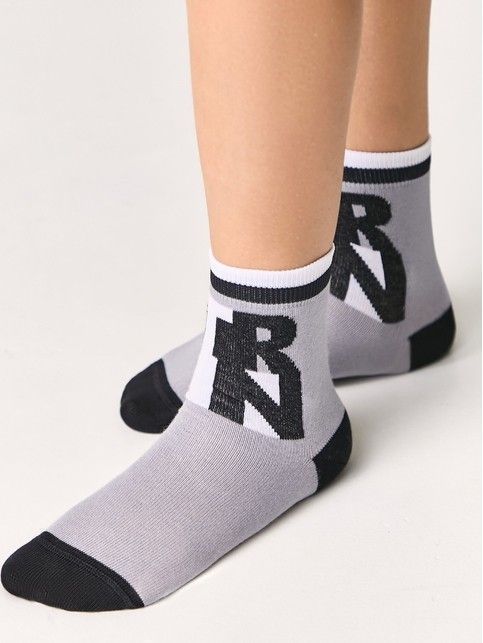 Хлопковые носки с рисунками, модель 608