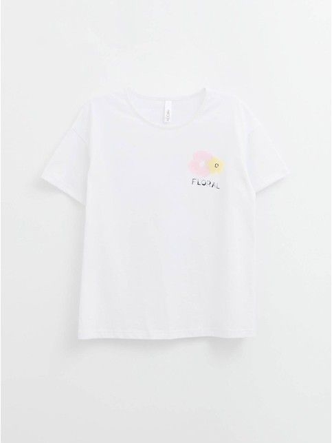 Футболка из хлопка «Floral» DD 1250.1