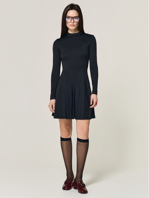 Платье-mini с рельефными швами LPL 3494 - купить в интернет-магазине Conte