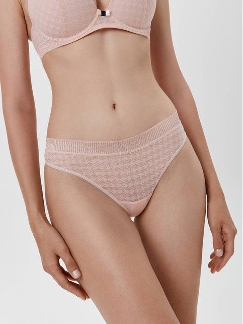 Трусы «танга» в гусиную лапку Body Couture RP 6114