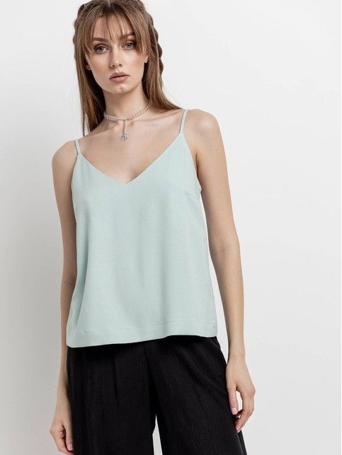 Топ на тонких бретелях с завязкой на бант LTD 1969