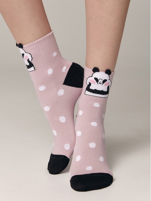 Носки с пикотом «Panda»