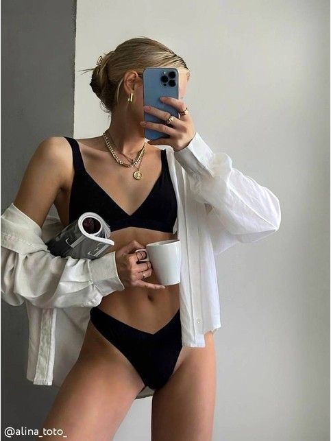 Бюстье из бамбука с треугольными чашками NEW LUXURIES LBE 1492