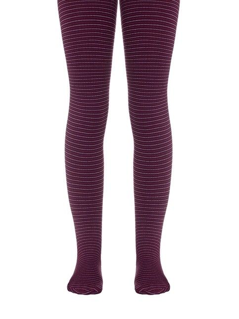 Колготки детские нарядные MARCIA бордовый меланжевый - купить в интернет-магазине Conte
