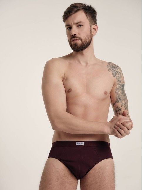 Хлопковые мужские трусы BASIC SLIP 701 (в коробке) - купить в интернет-магазине Conte