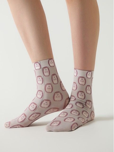 Носки с микрофиброй «Ёжики» - купить в интернет-магазине Conte