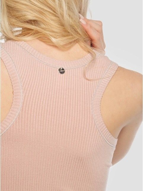 Базовый фактурный топ из вискозы LD 713
