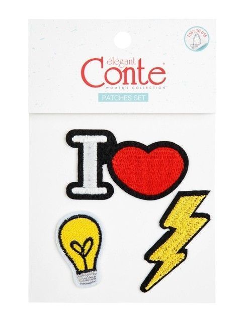 Патчи (набор 3 шт.) 07 Патчи (набор 3 шт.) 07 - купить в интернет-магазине Conte