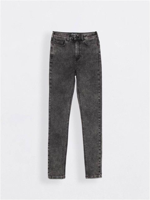 Eco-friendly джинсы skinny CON-345 с высокой посадкой