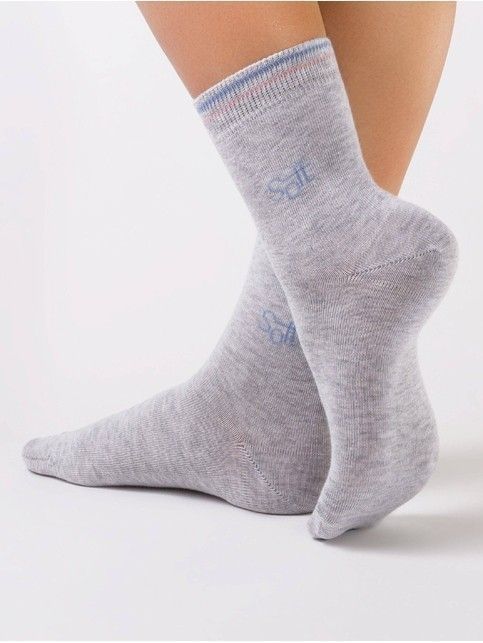 Меланжевые носки COMFORT