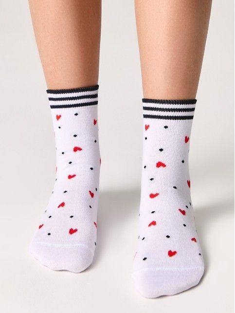 Хлопковые носки TIP-TOP с рисунками, модель 499