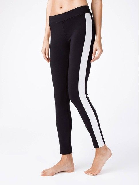 Моделирующие леггинсы с высокой посадкой и лампасами URBAN CHIC