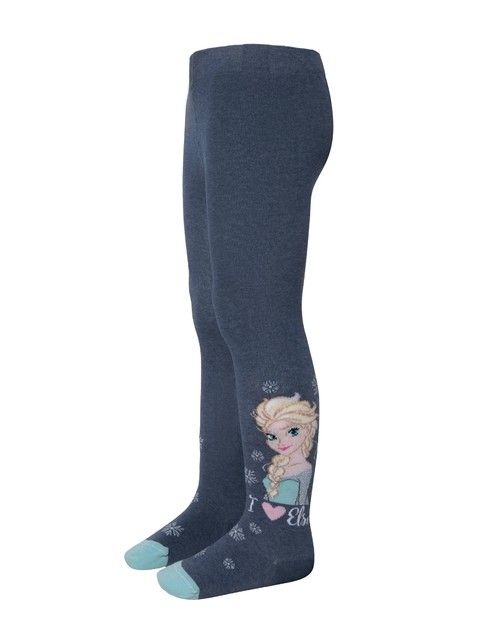 Хлопковые колготки с люрексом, стразами и рисунками героев ©Disney Frozen