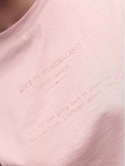 Футболка из хлопка «Alice in Wonderland» LD 1677