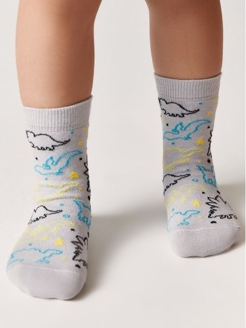 Хлопковые носки с рисунками, модель 622