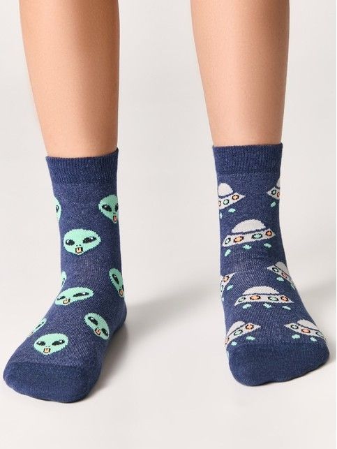 Хлопковые носки с веселыми рисунками