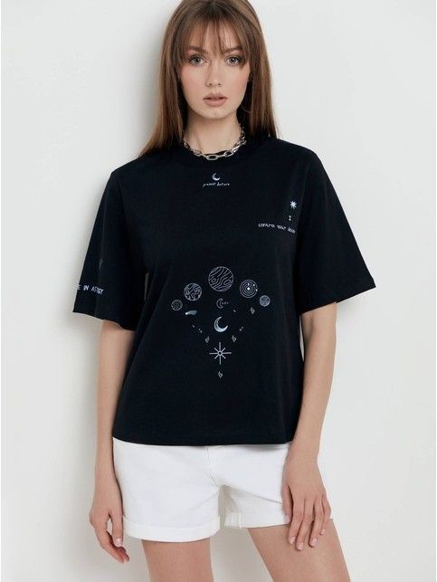 Oversize-футболка «Astrology» LD 1740