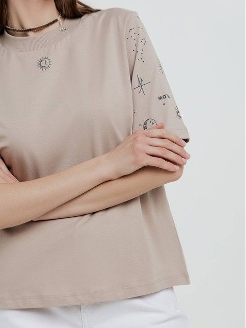 Oversize-футболка «Space» LD 1655