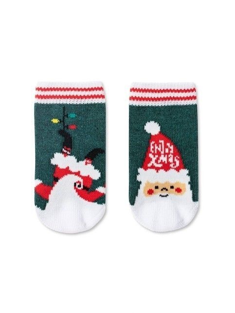 Новогодние носки для самых маленьких «Enjoy Xmas»