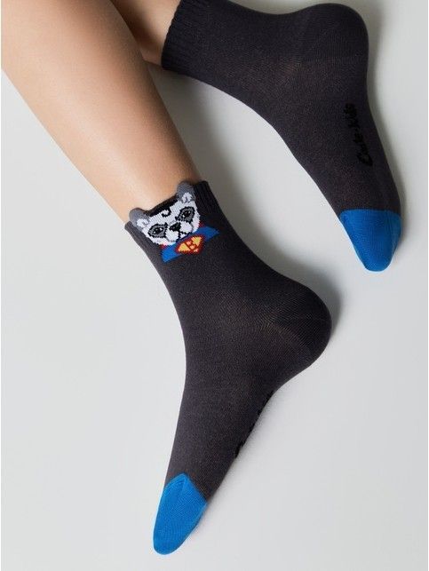 Носки из хлопка с декоративным 3D-пикотом “Bulldog”