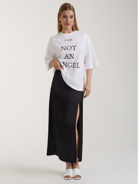 Юбка-midi с разрезом LU 3309