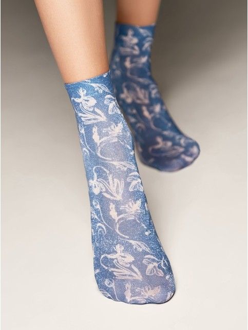 Сияющие носки с рисунком «Fog»