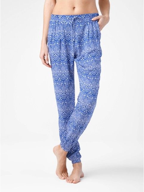 Брюки свободного кроя с цветочным принтом VIRGINIA Брюки свободного кроя с цветочным принтом VIRGINIA - купить в интернет-магазине Conte