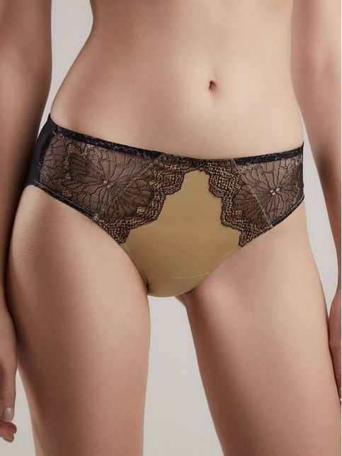 Трусы «слип» со средней линией талии Satin TP 3127