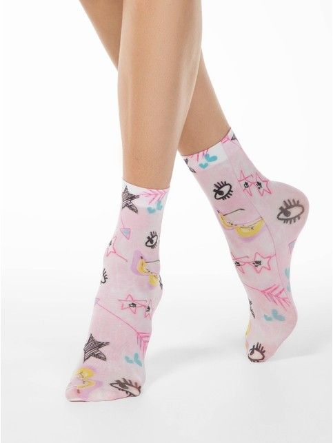 Плотные носки Fantasy с принтом - купить в интернет-магазине Conte