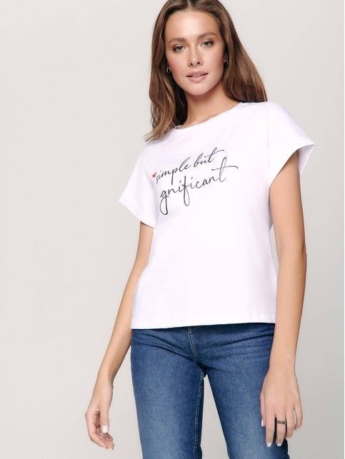 Футболка из хлопка «Simple but significant» LD 1224