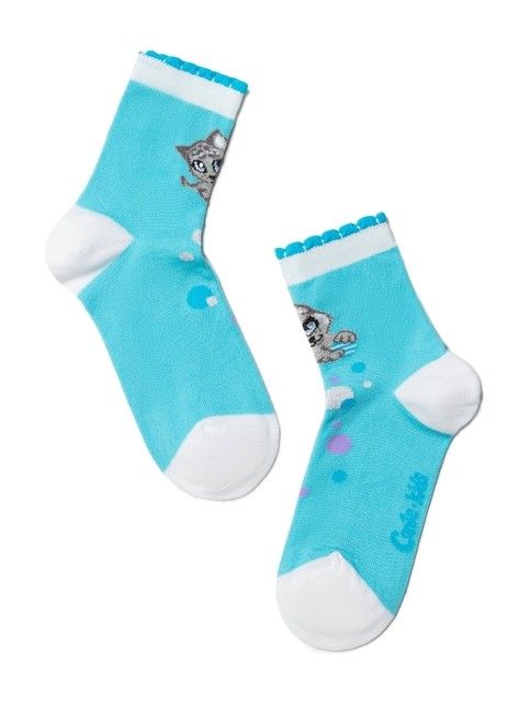 Хлопковые носки TIP-TOP со стразами и люрексом - купить в интернет-магазине Conte