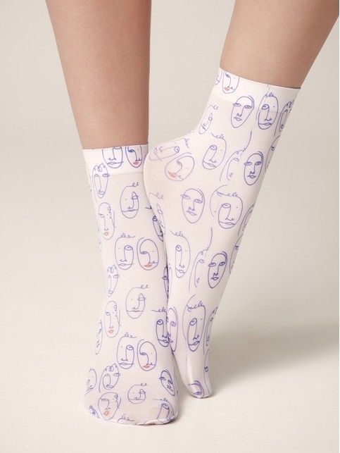 Носки с микрофиброй «Faces» - купить в интернет-магазине Conte