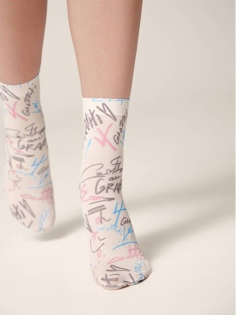 Носки с микрофиброй «Graffiti»