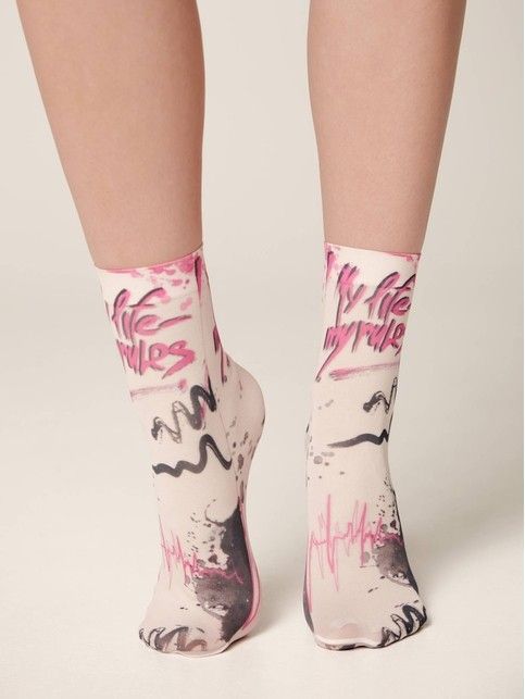 Носки с микрофиброй «My life»