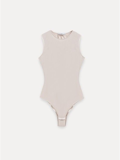 Боди из микромодала без рукавов LBD 3413 - купить в интернет-магазине Conte