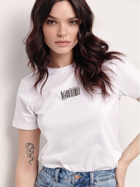 Футболка из хлопка «Ticket» LD 1666