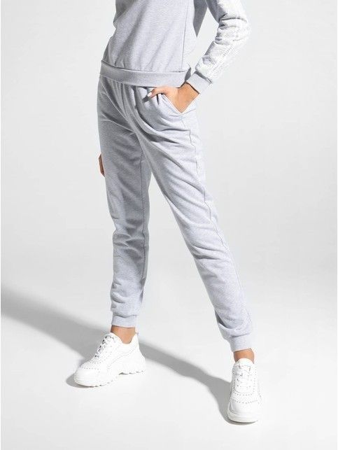 Хлопковые термоджоггеры с мерцанием люрекса SPORT LUX Хлопковые термоджоггеры с мерцанием люрекса SPORT LUX - купить в интернет-магазине Conte