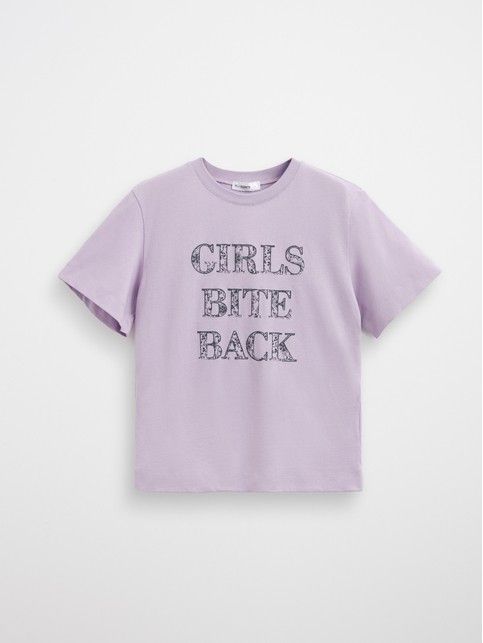 Футболка из хлопка с рисунком «Success is me destiny» LD 3029 - купить в интернет-магазине Conte