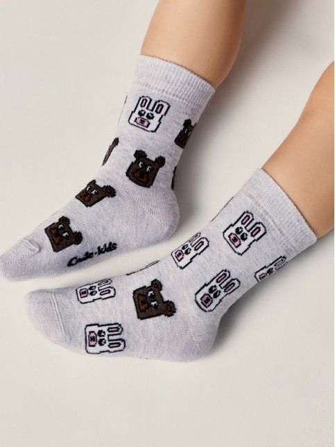 Хлопковые носки с рисунками