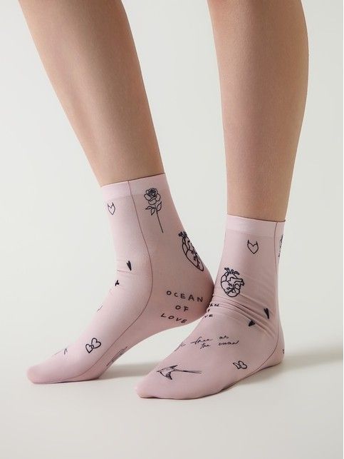 Носки с рисунком "Tattoo" - купить в интернет-магазине Conte