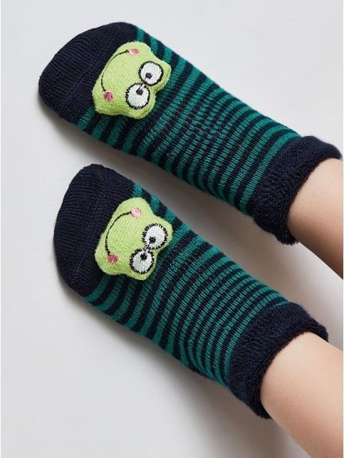 Махровые носки SOF-TIKI с мордашками