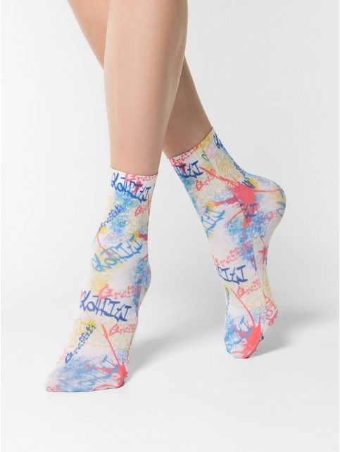 Носки из мягкого полотна с принтом «Grafiti»