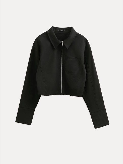 Рубашка на молнии с накладным карманом LRU 3524 - купить в интернет-магазине Conte